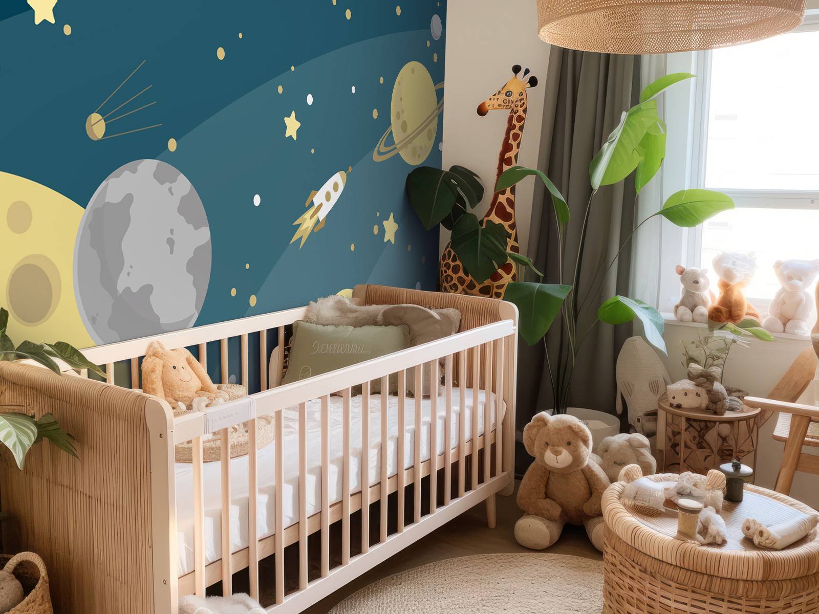 Fototapete Weltraum-Landschaft kein Material